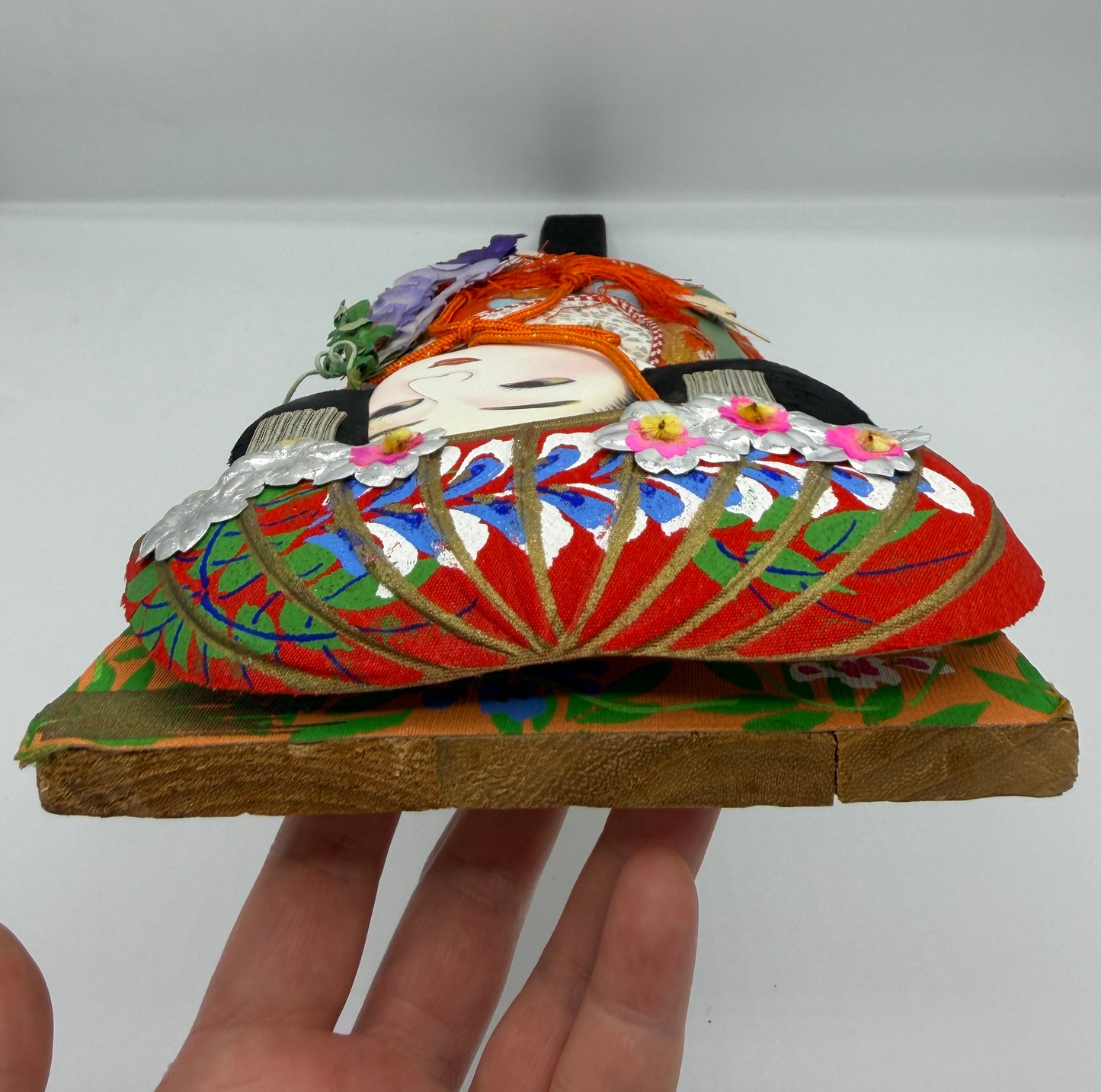 【Auspicious Items】Japanese Decorative Hagoita with Traditional Lady