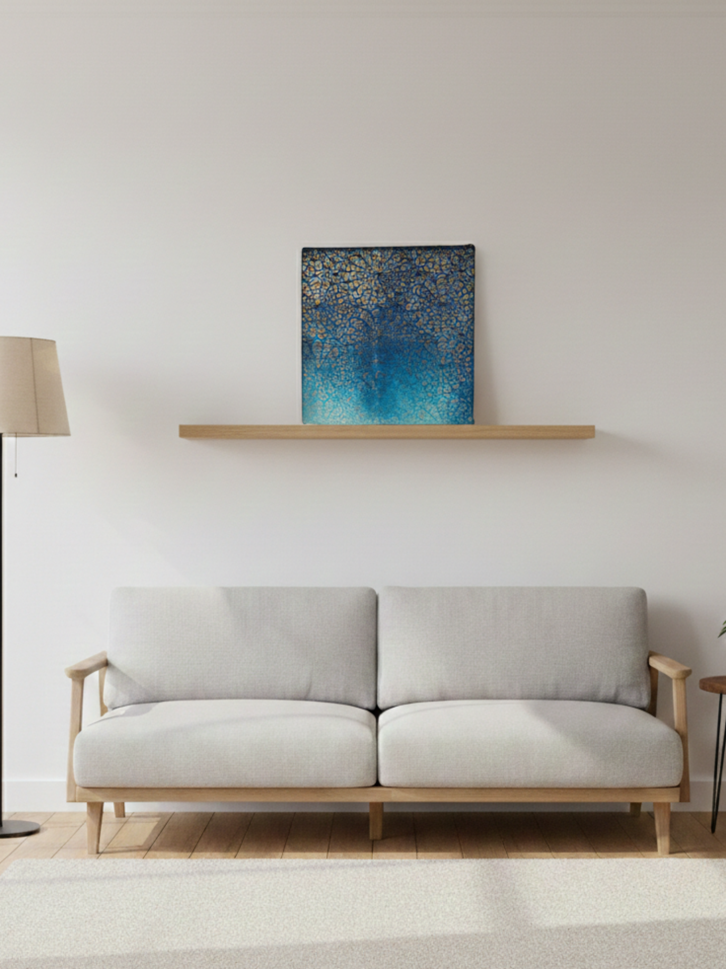 Muurkunst 【Obi remake art】– Kasane-giku (gelaagde chrysant) -