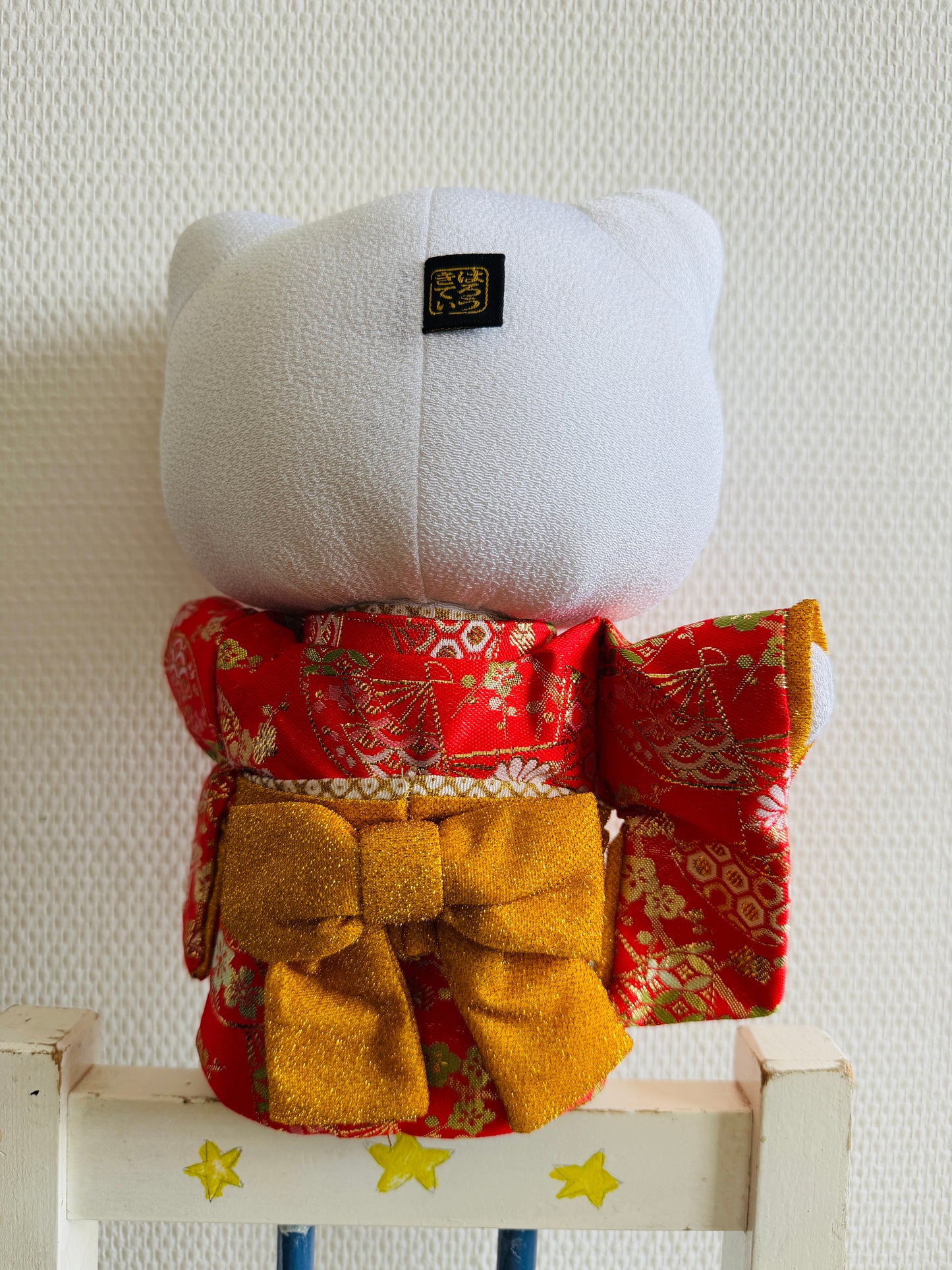 Japanse doll-Kimono kitty-　Gold