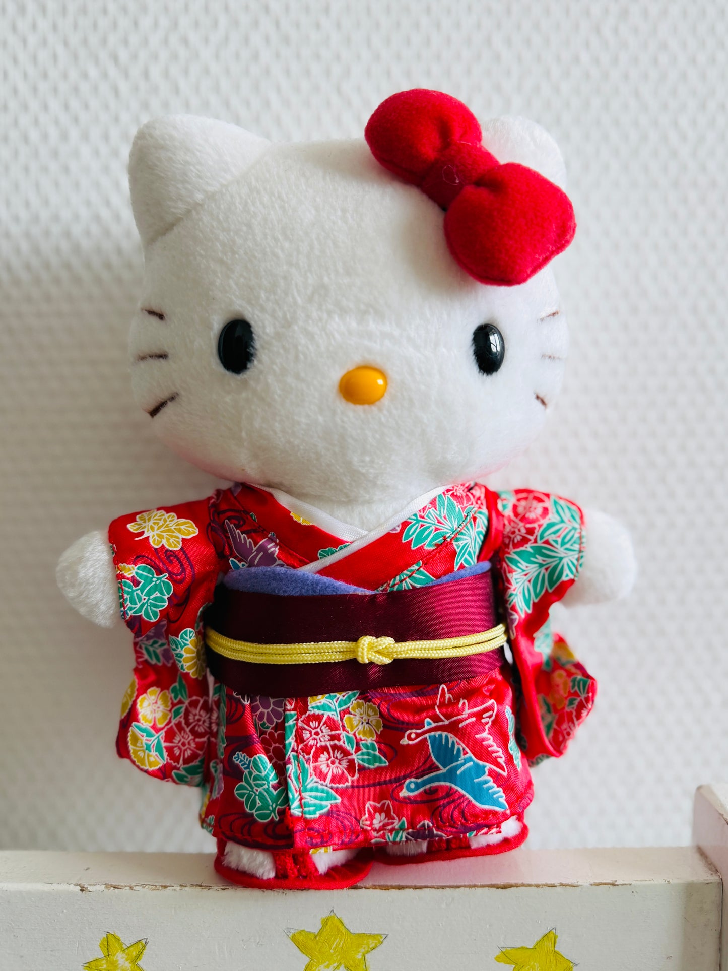 Japanse doll-Kimono kitty-　Red