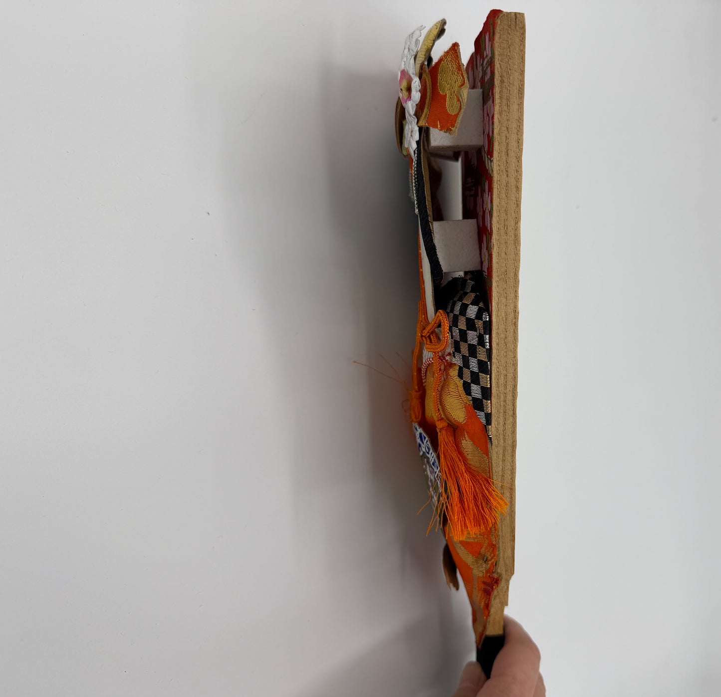 【Auspicious Items】Japanese Decorative Hagoita with Traditional Lady