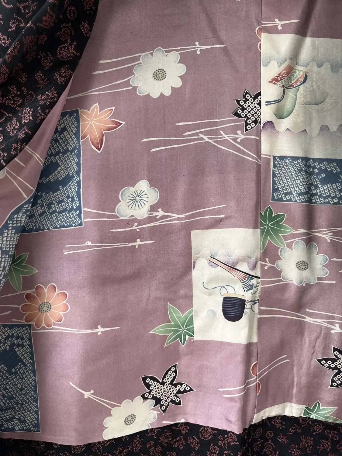 Vintage Color Haori -  Classic Purple character -