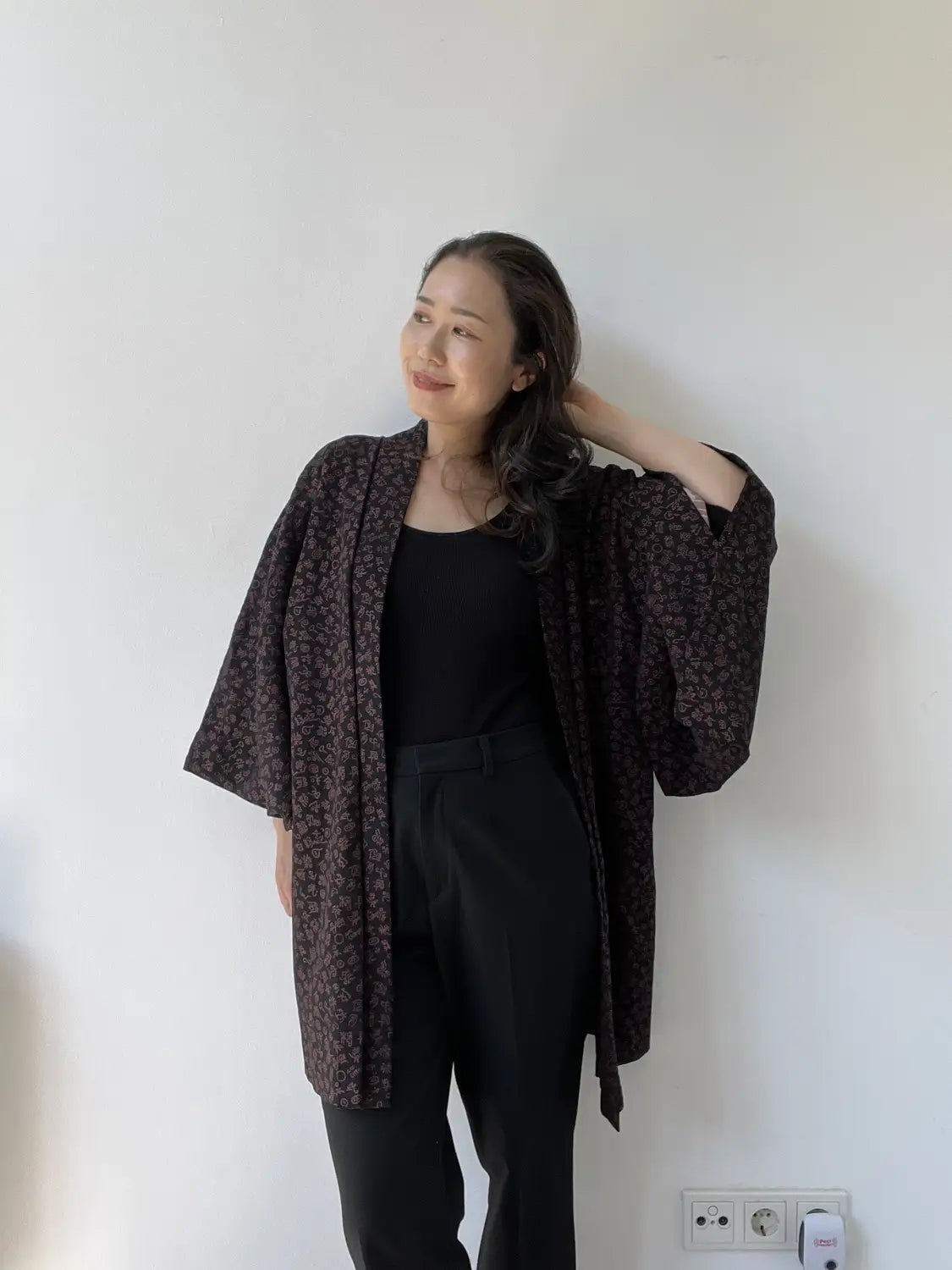 Vintage Color Haori -  Classic Purple character -