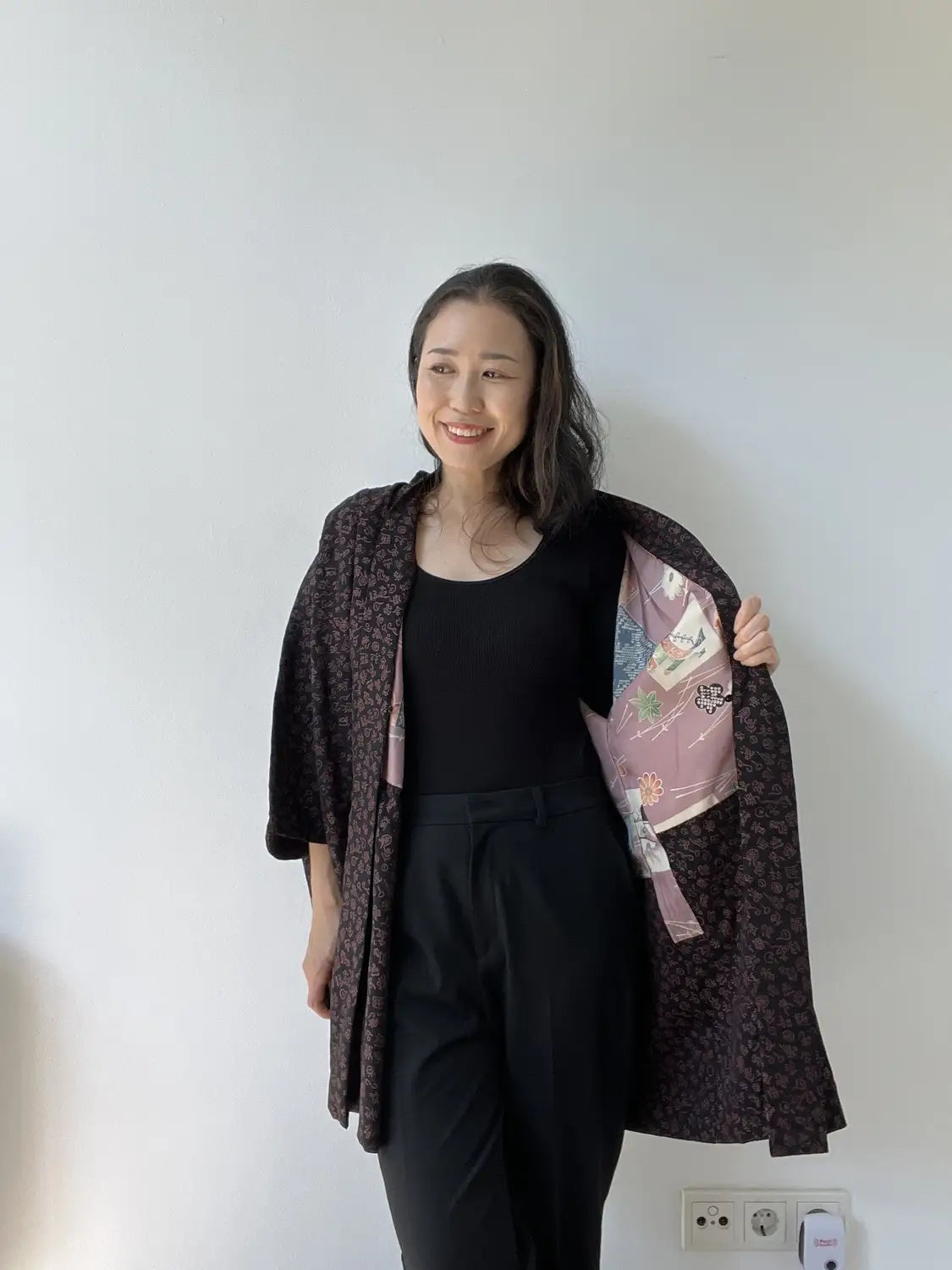 Vintage Color Haori -  Classic Purple character -