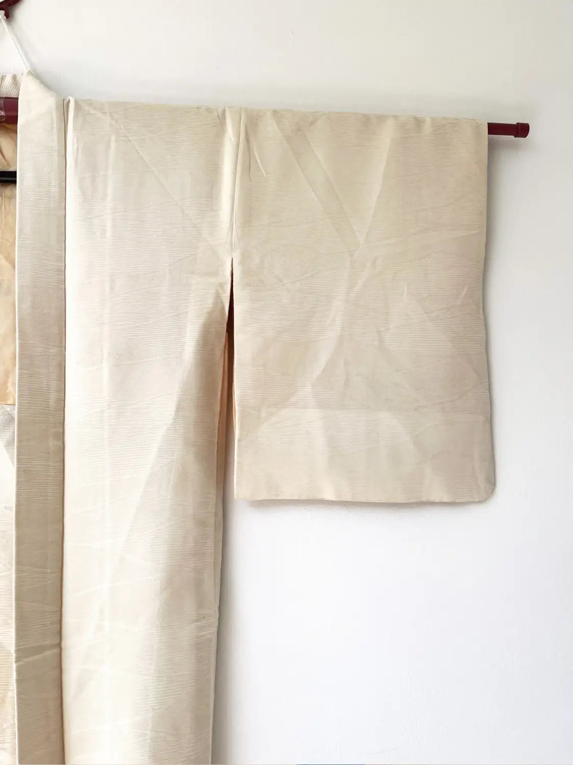 Vintage kleur Haori - Witte tak in bloei-