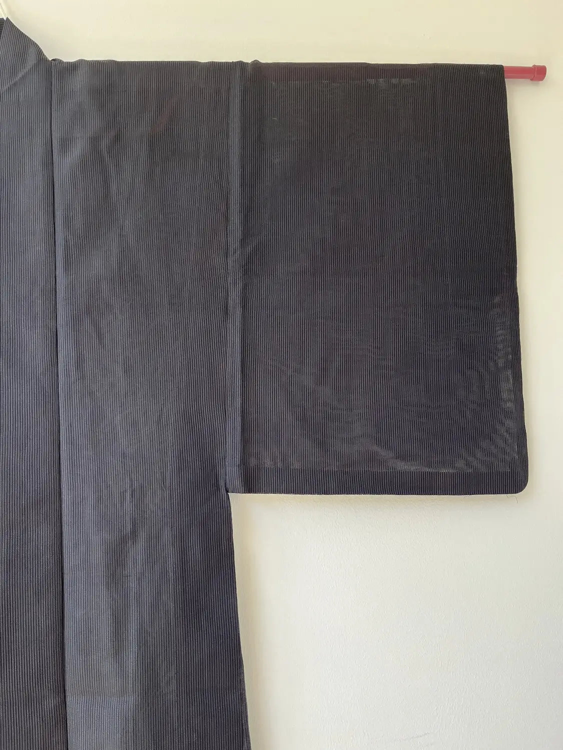 Vintage sheer haori - Black Mens simple -