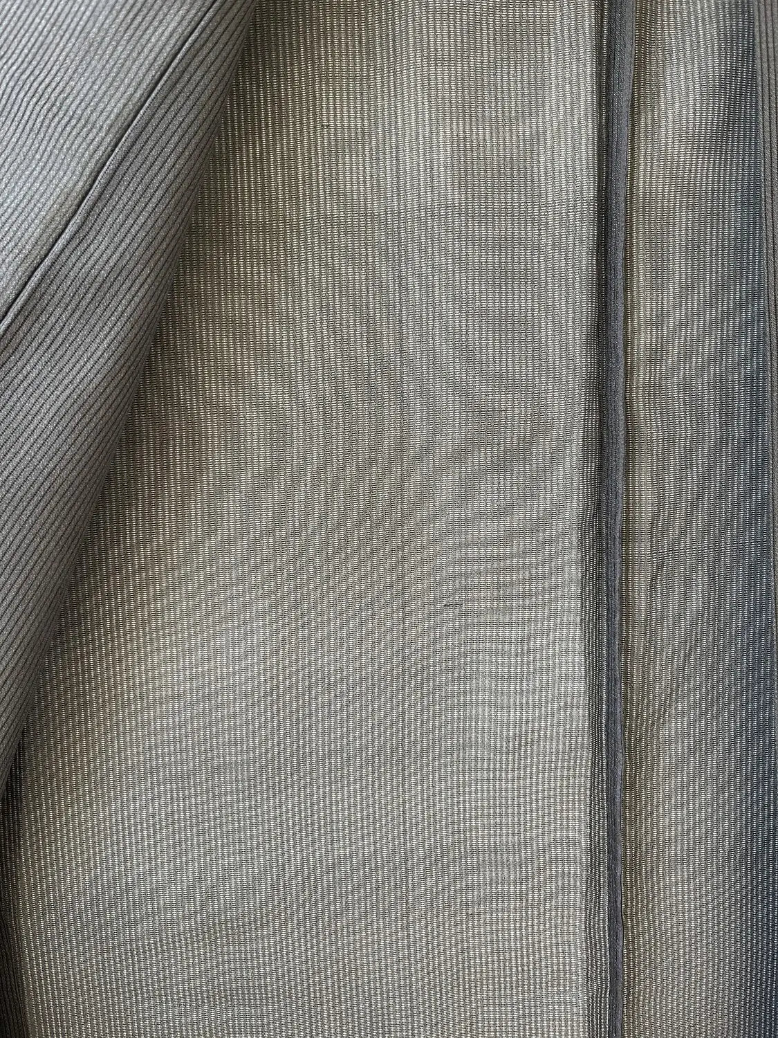 Vintage sheer haori - Black Mens simple -