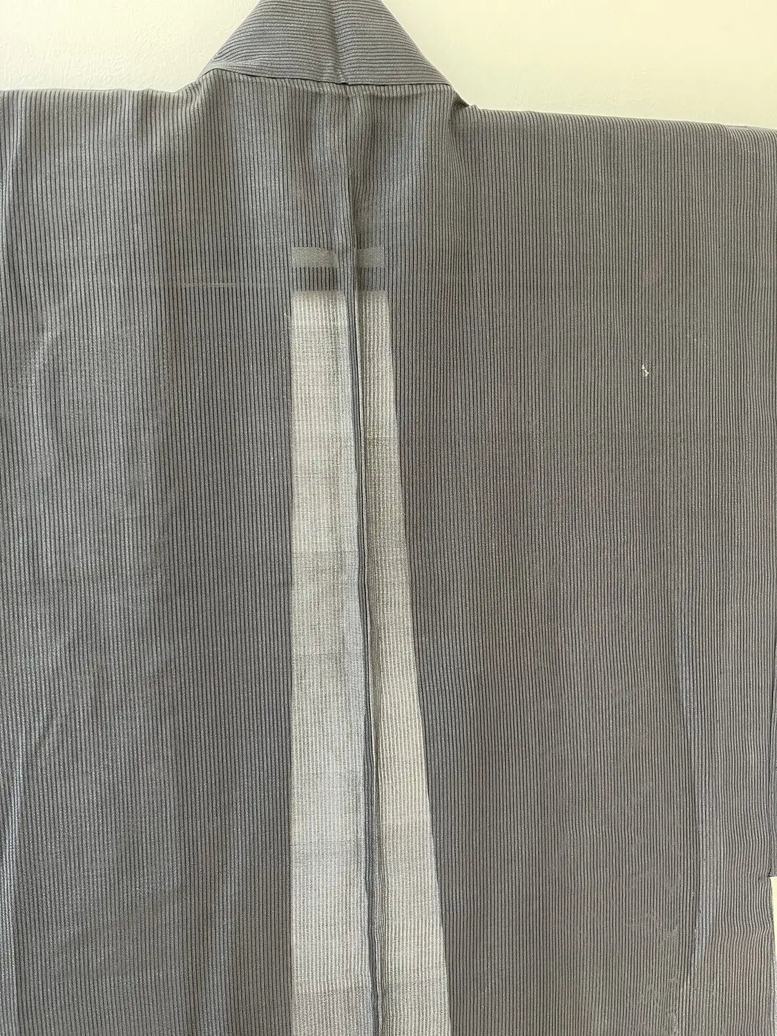 Vintage sheer haori - Black Mens simple -