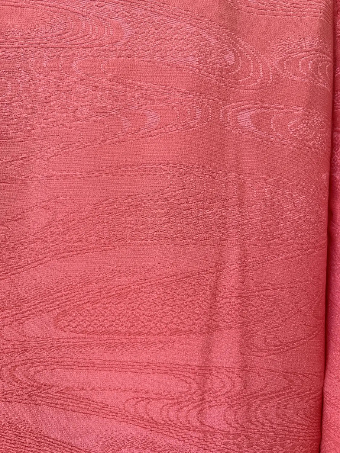 Vintage kleur Haori - Roze waterstroom -