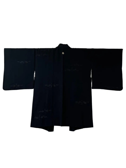 Vintage Black Haori - Serenity -