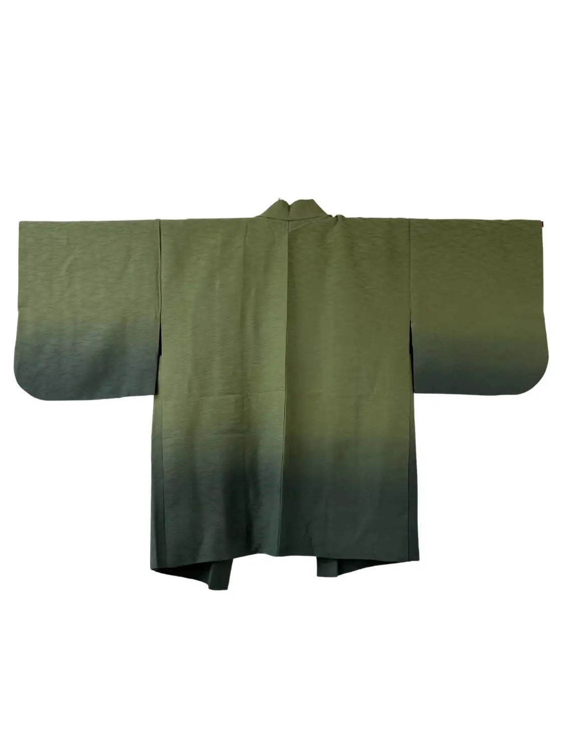 Vintage kleur Haori - Groene Samurai Processie -