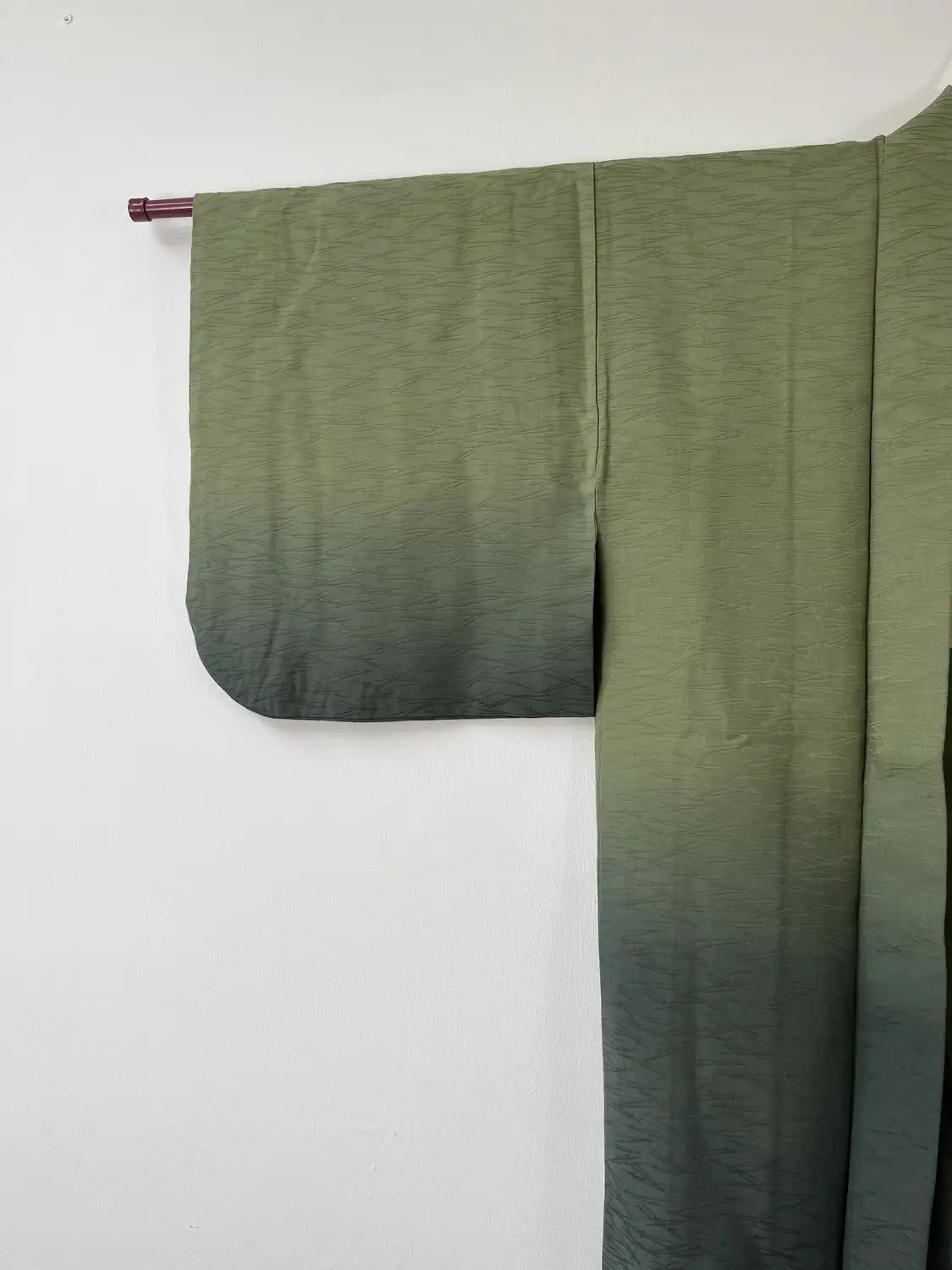 Vintage kleur Haori - Groene Samurai Processie -