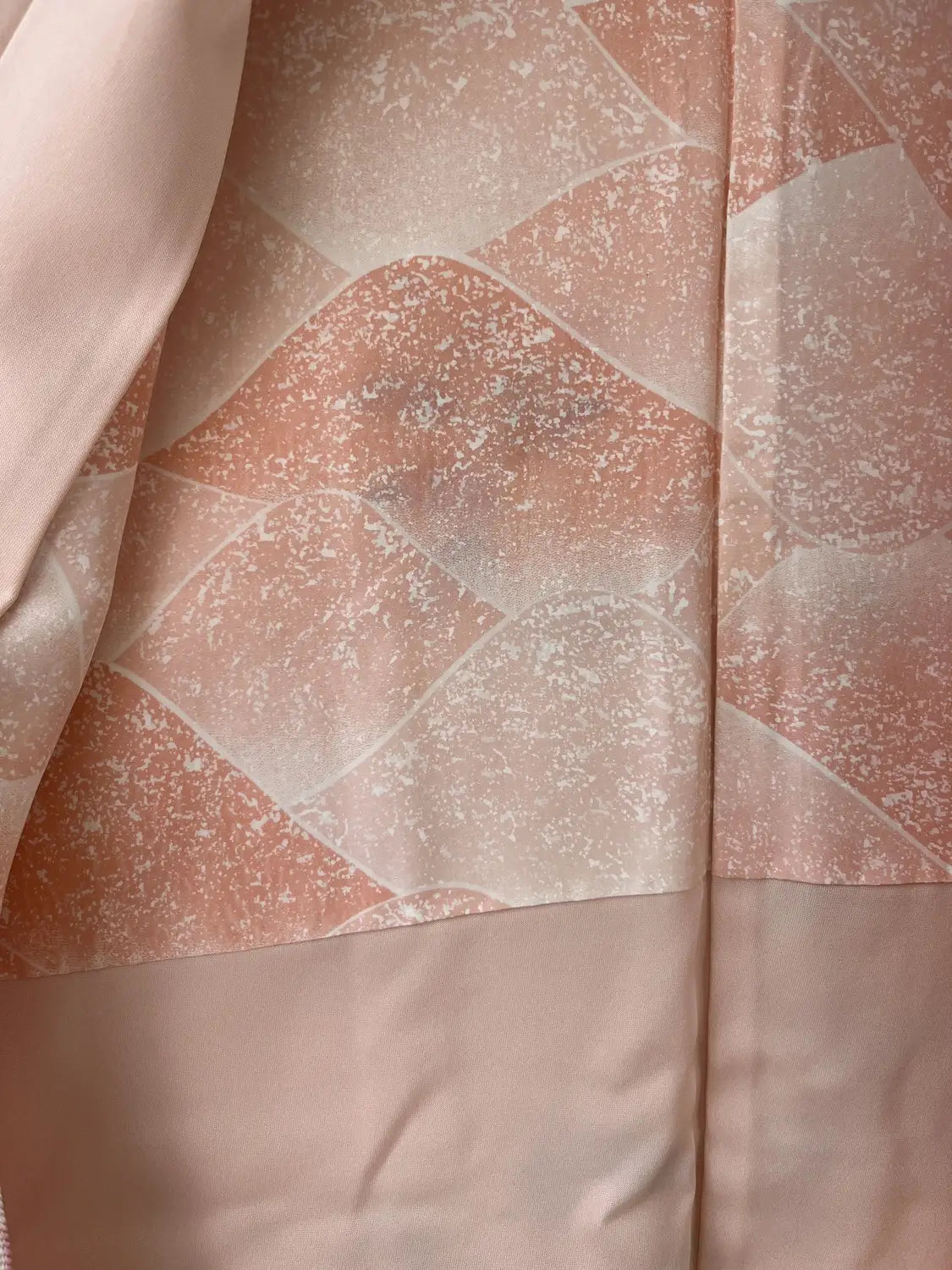 Vintage kleur Haori - platina roze Natsu tubaki-