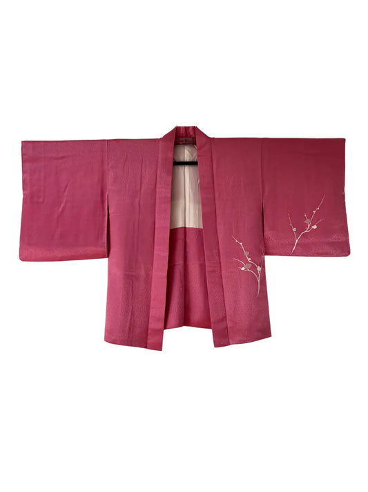 Vintage Color Haori -  Pink Purple Japanese plum -