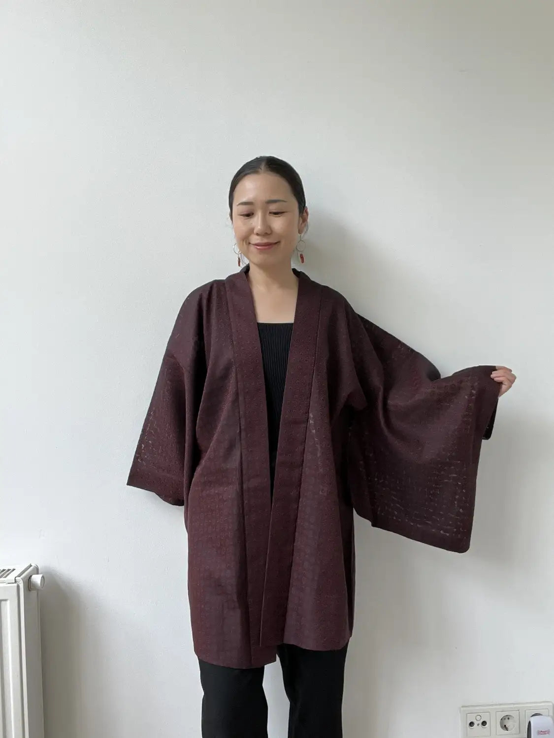 Vintage sheer haori - Meaningful connections -