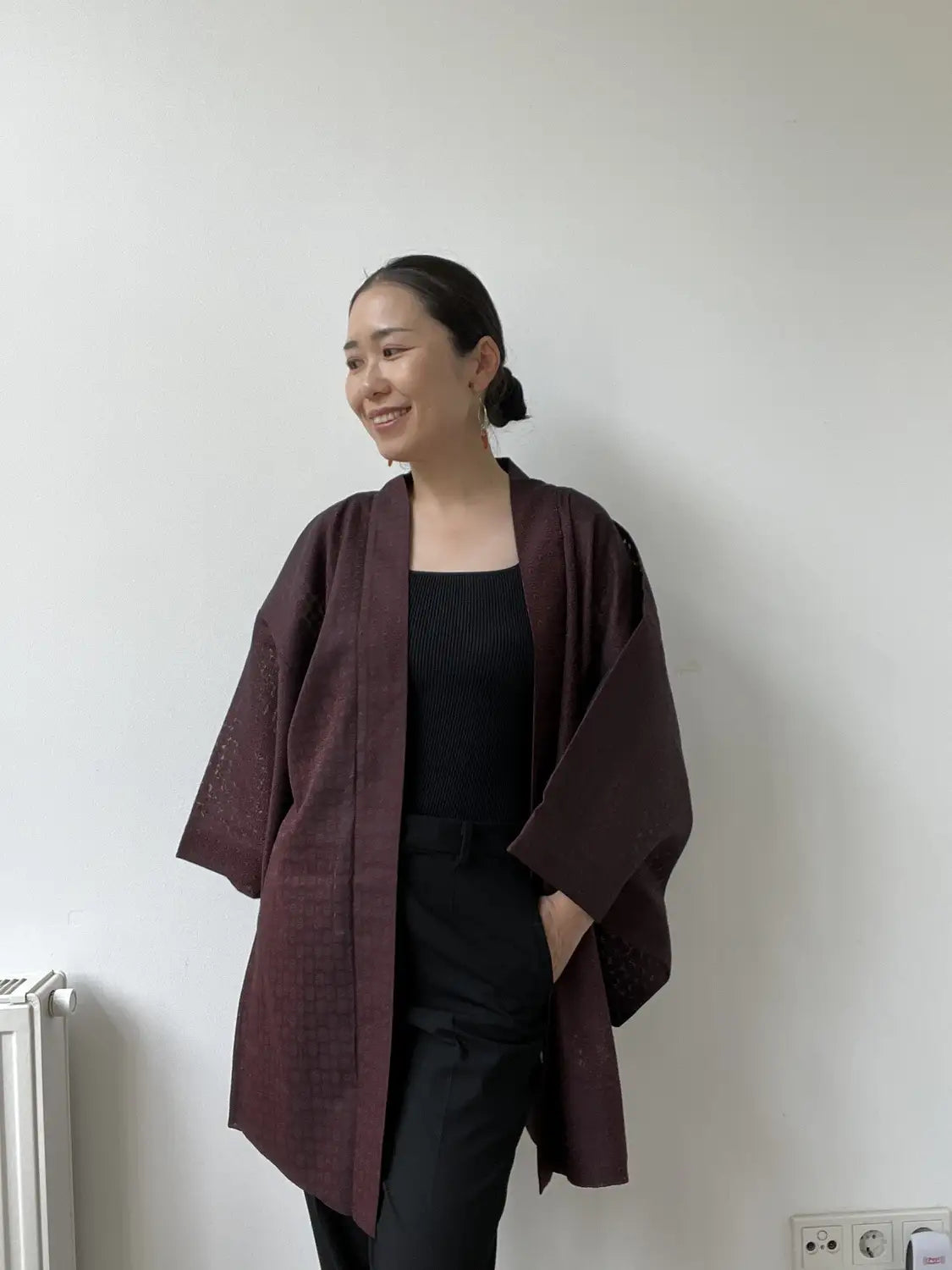 Vintage sheer haori - Meaningful connections -