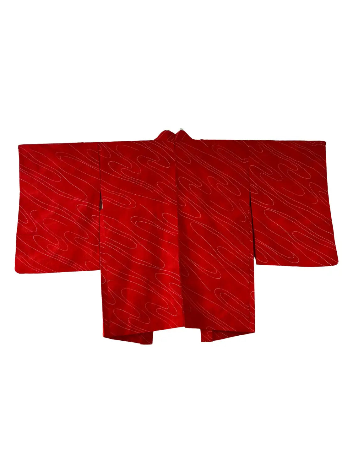 Vintage Color Haori -  Red Iseebi -