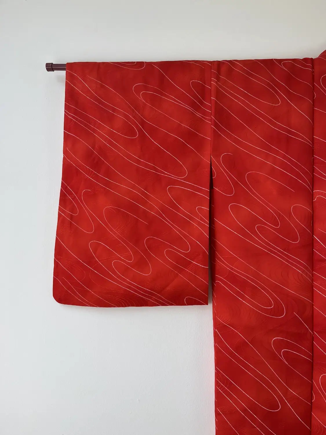 Vintage Color Haori -  Red Iseebi -