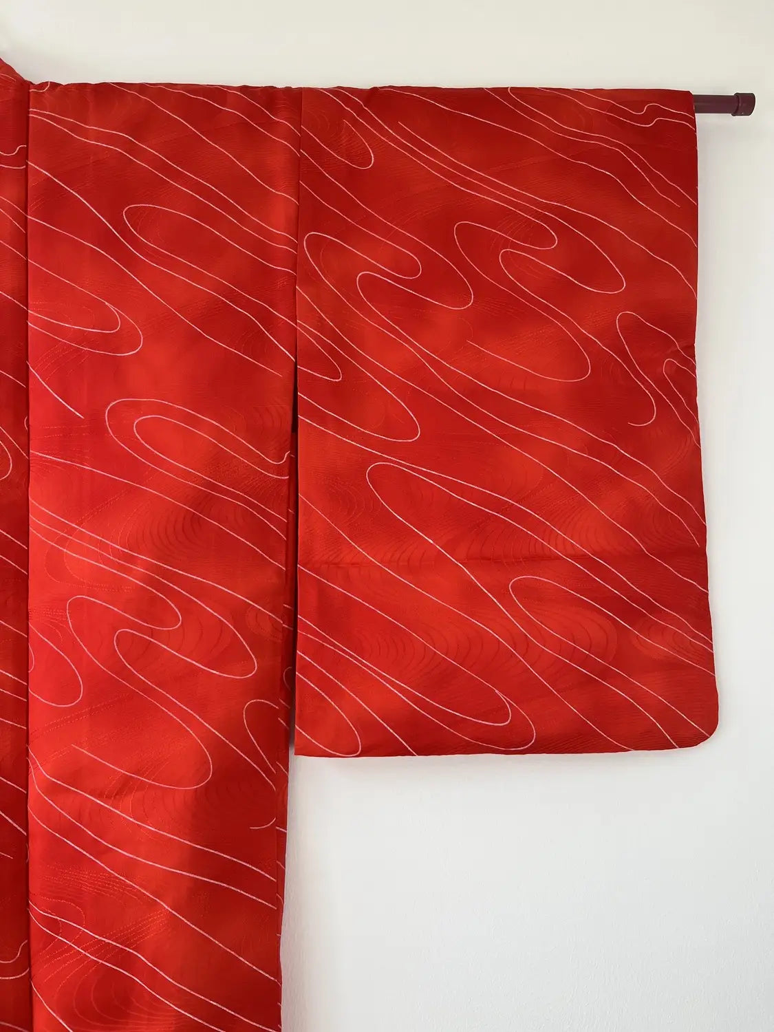 Vintage Color Haori -  Red Iseebi -