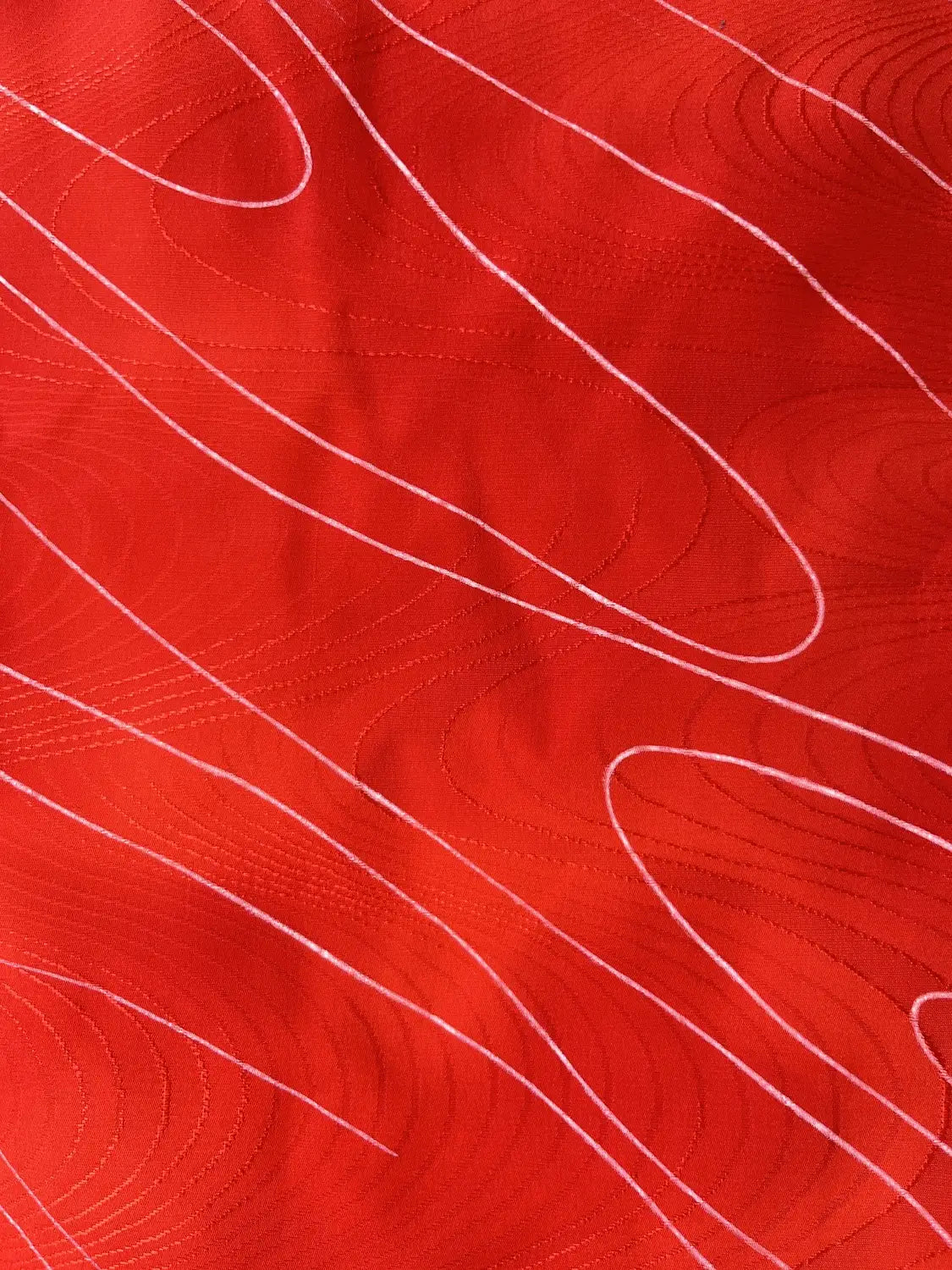 Vintage Color Haori -  Red Iseebi -