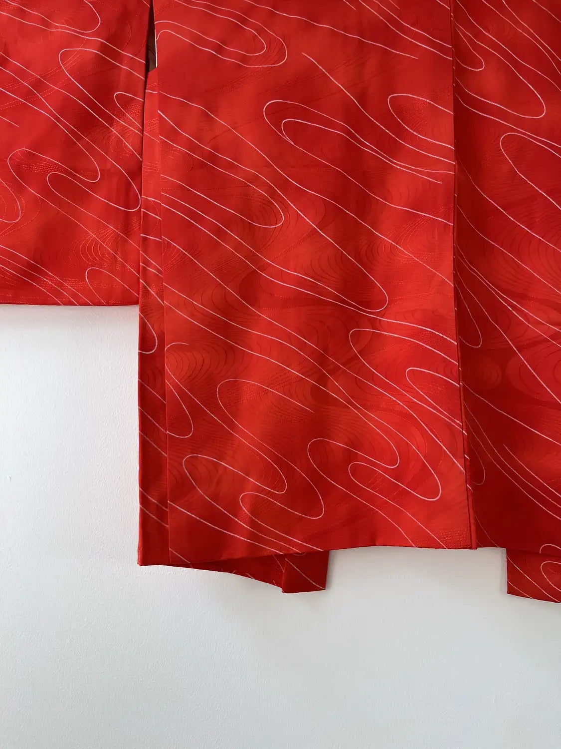 Vintage Color Haori -  Red Iseebi -