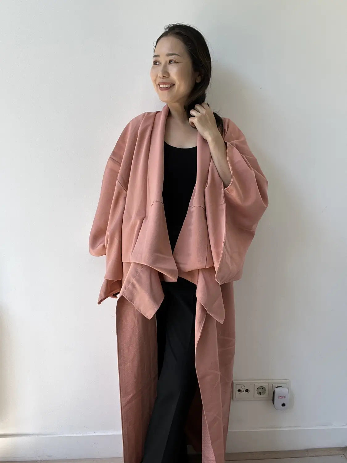 Vintage  homongi kimono - Pink cloud - Hallelujah original arrange