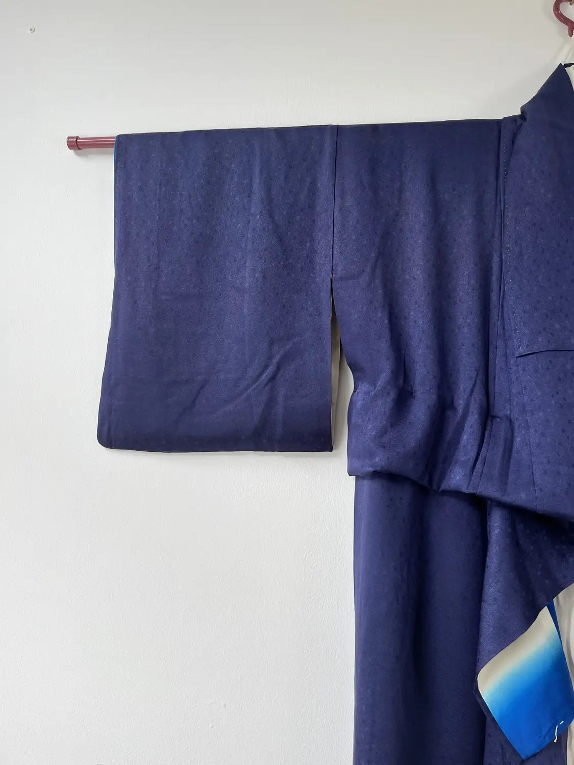 Vintage  homongi kimono - Navyblue Heart motif - Hallelujah original arrange