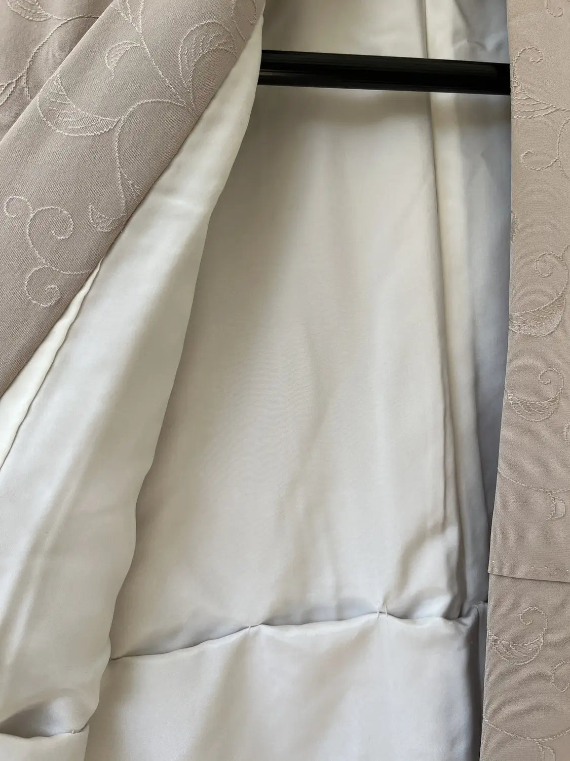 Vintage Iromuji Kimono – Grauer Karakusa – Halleluja original arrangiert