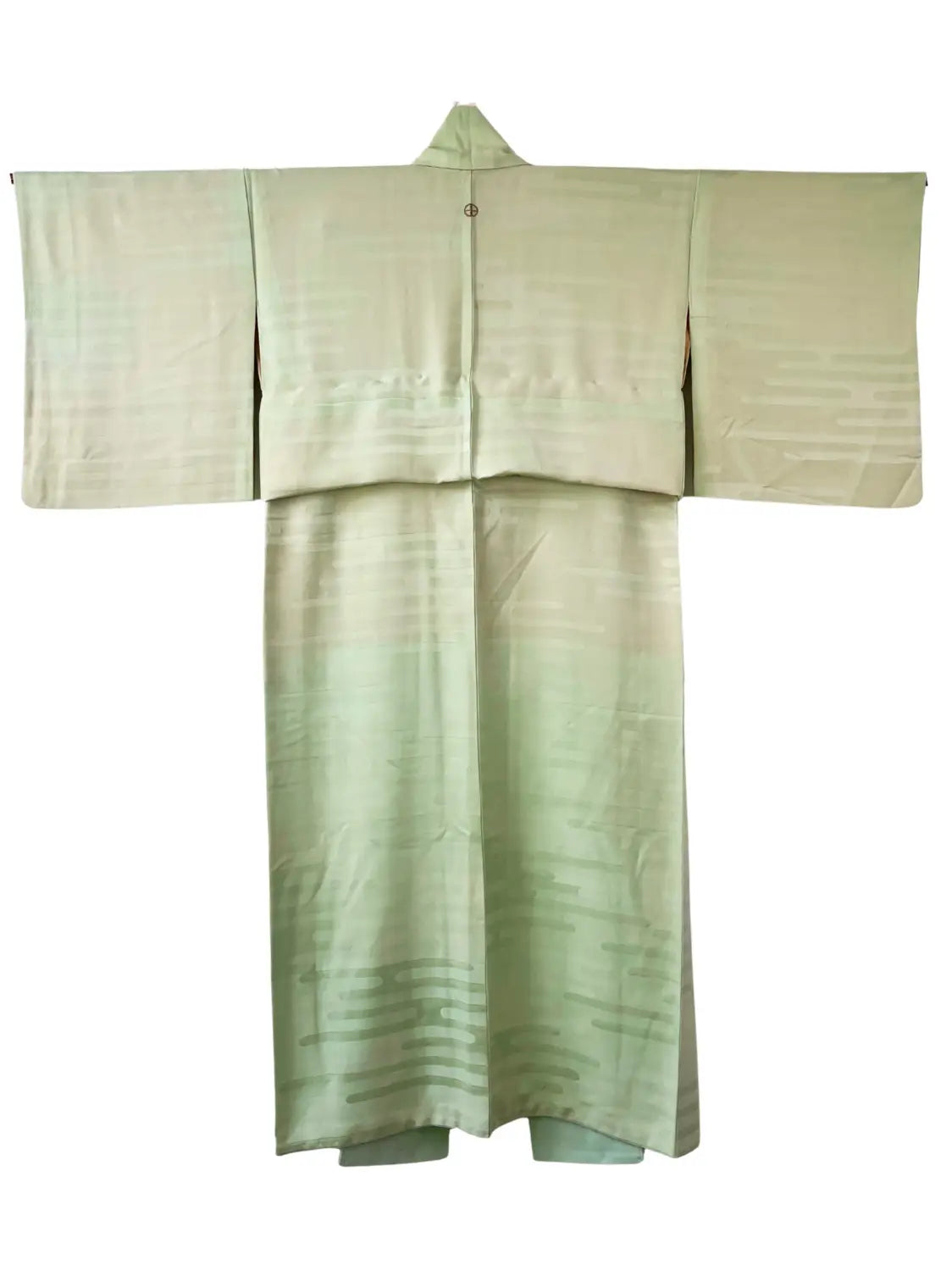 Vintage  iromuji kimono - Light Green gradation - Hallelujah original arrange