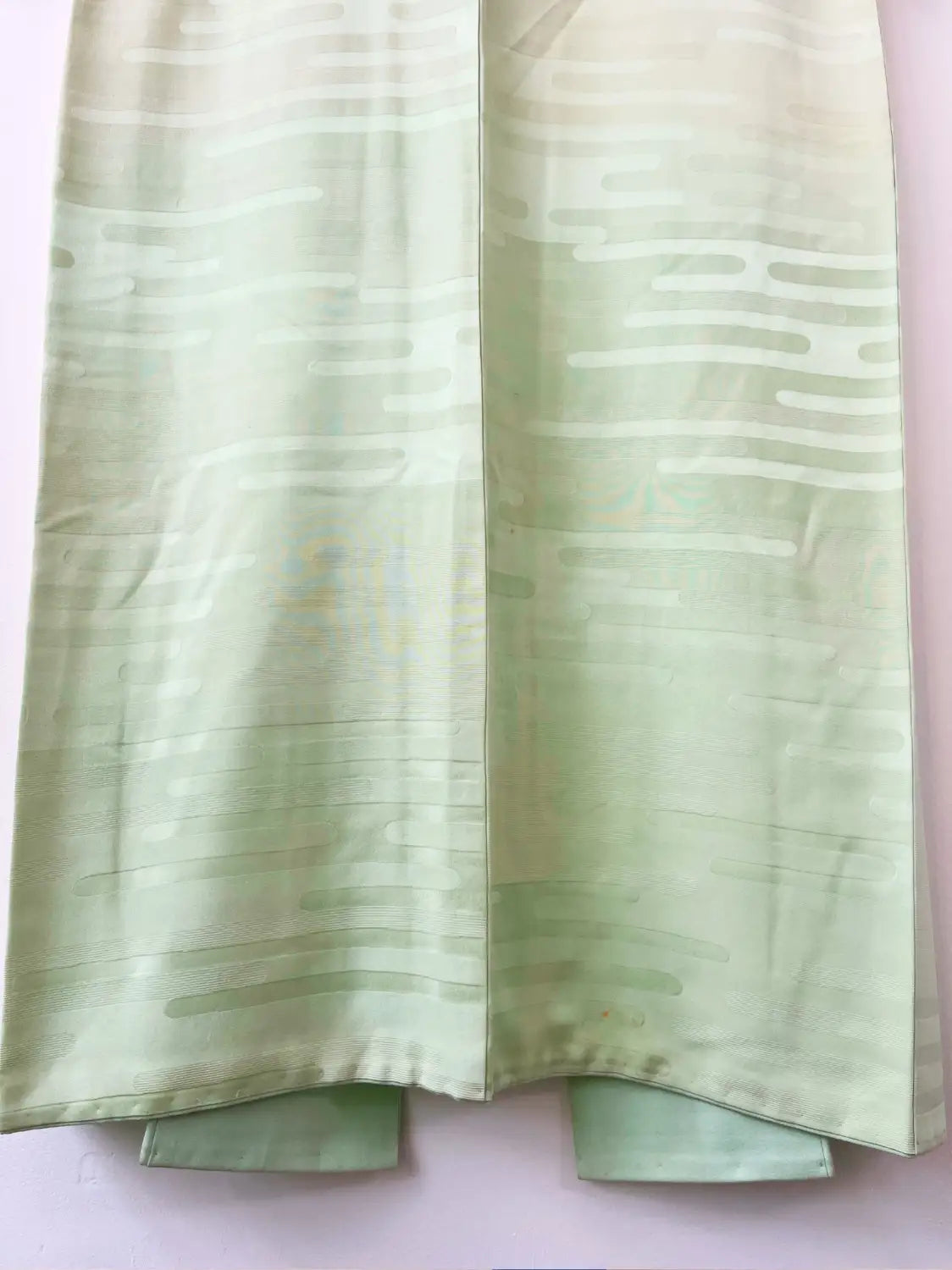 Vintage  iromuji kimono - Light Green gradation - Hallelujah original arrange