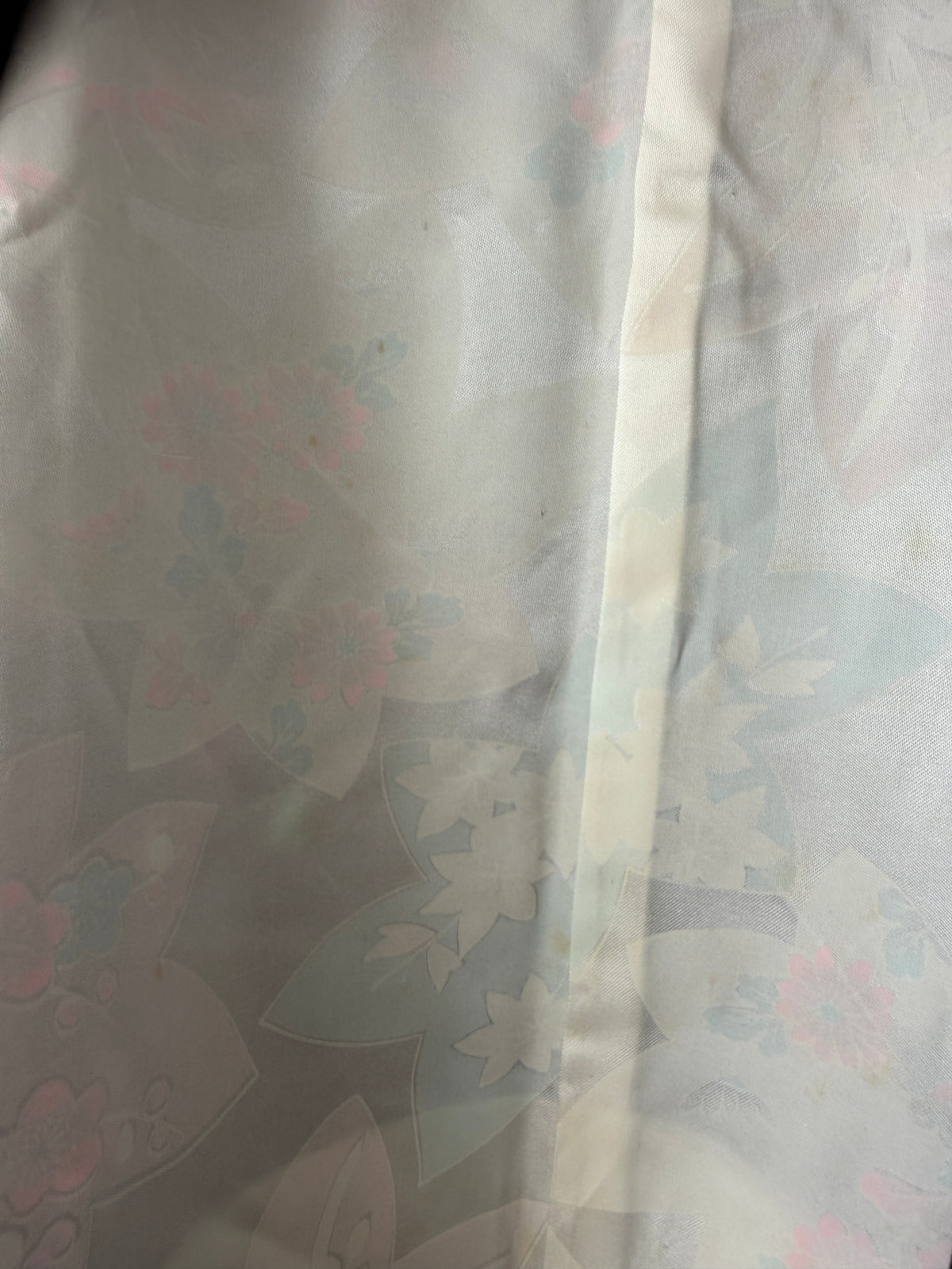 Vintage Schwarzer Haori - Bunte Sterne am Nachthimmel -