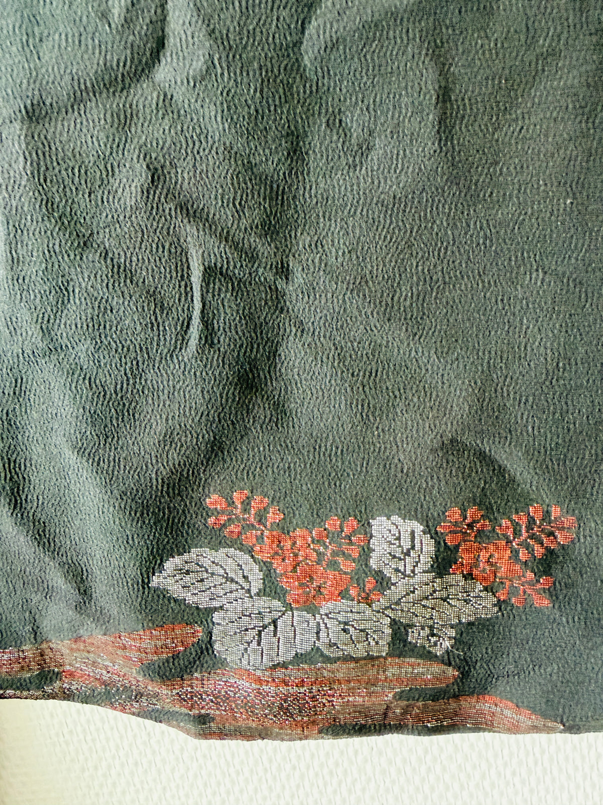 Vintage Schwarzer Haori - Gosyo-guruma -