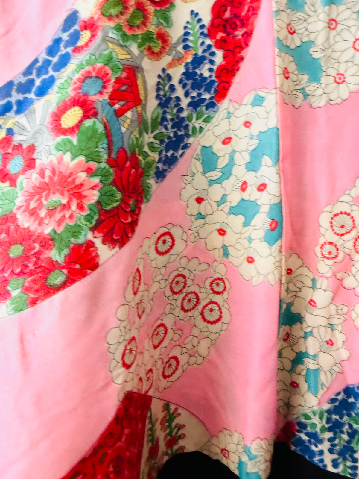 Vintage Schwarzer Haori - Gosyo-guruma -