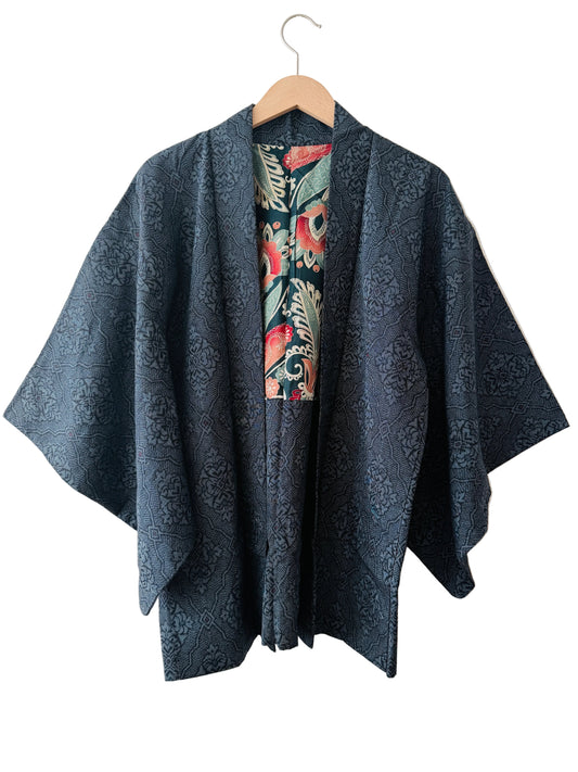 Vintage color Haori - Oriental Motifs -