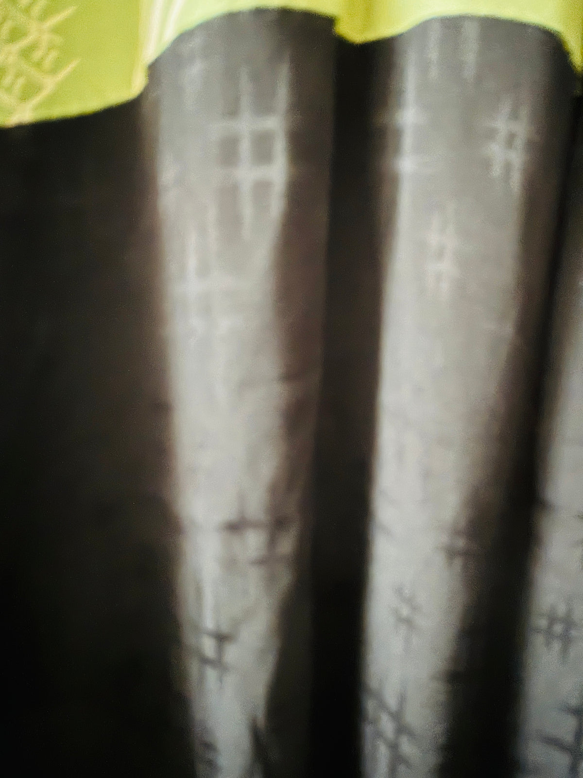 Vintage Black Haori - Igeta Three Family Crests -