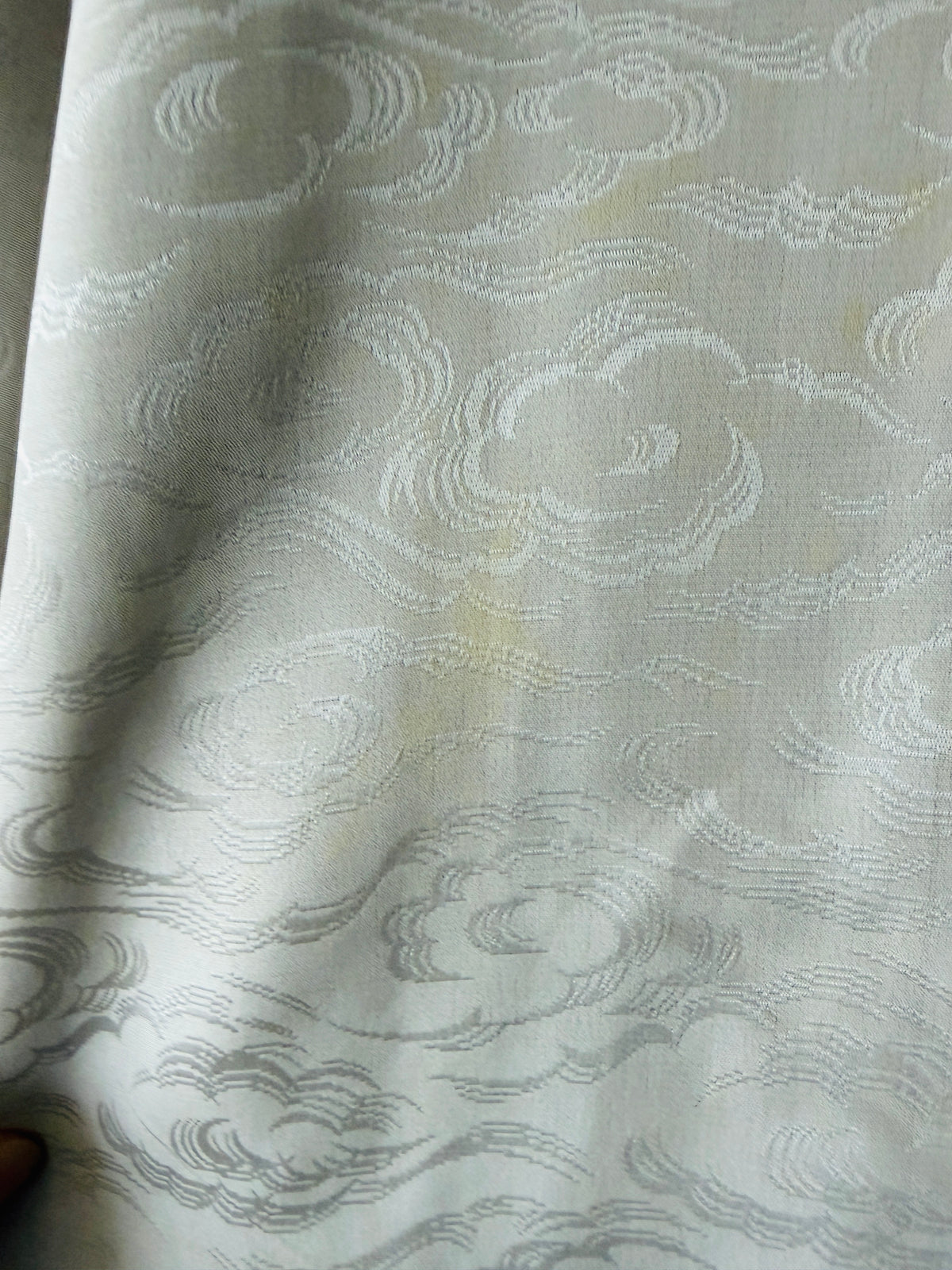 Vintage Black Haori - Chariot à fleurs (Hanaguruma) -