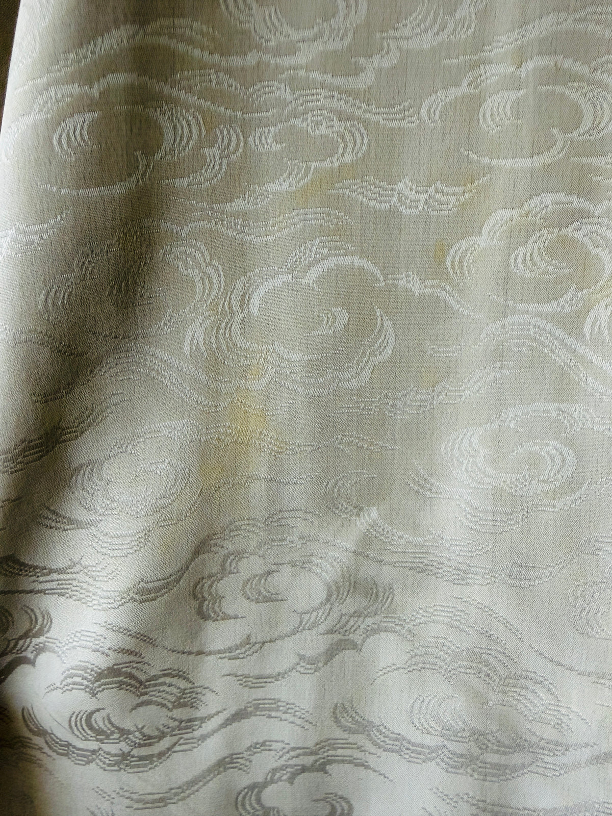 Vintage Black Haori - Chariot à fleurs (Hanaguruma) -
