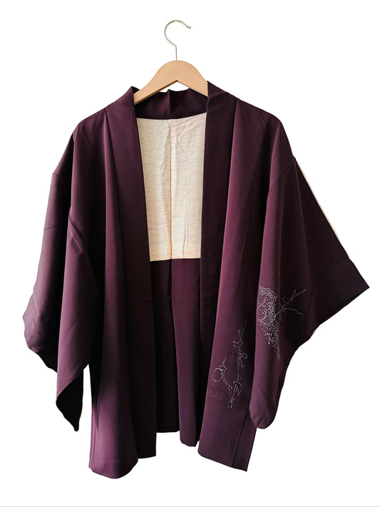 Vintage Color Haori -  A Peaceful Landscape -