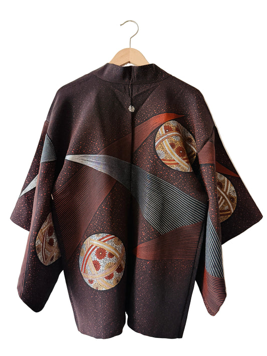 Vintage Color Haori -  Song of the Temari Balls -