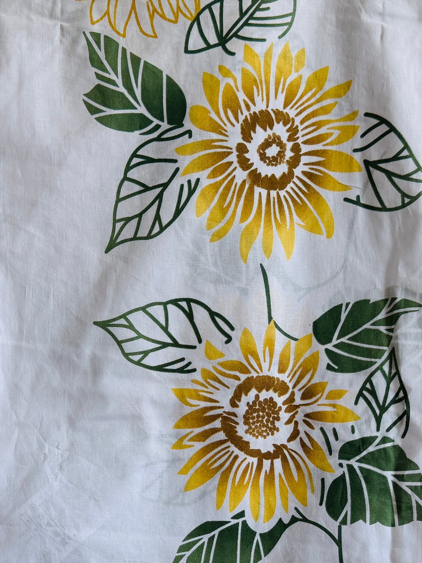 Yukata - Sunflowers - Women's Plus Size