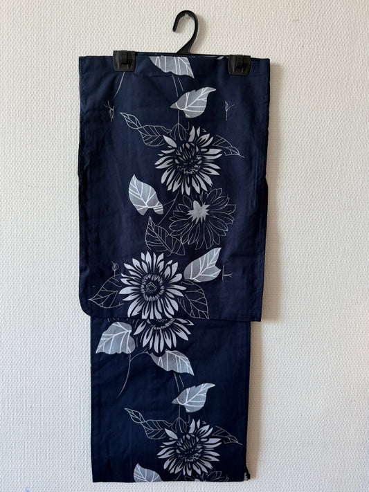Yukata - Sunflowers - Women's Plus Size