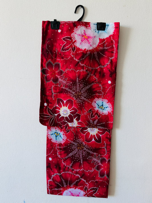 Yukata - Morning Glories - Taille Plus Femme (コピー)