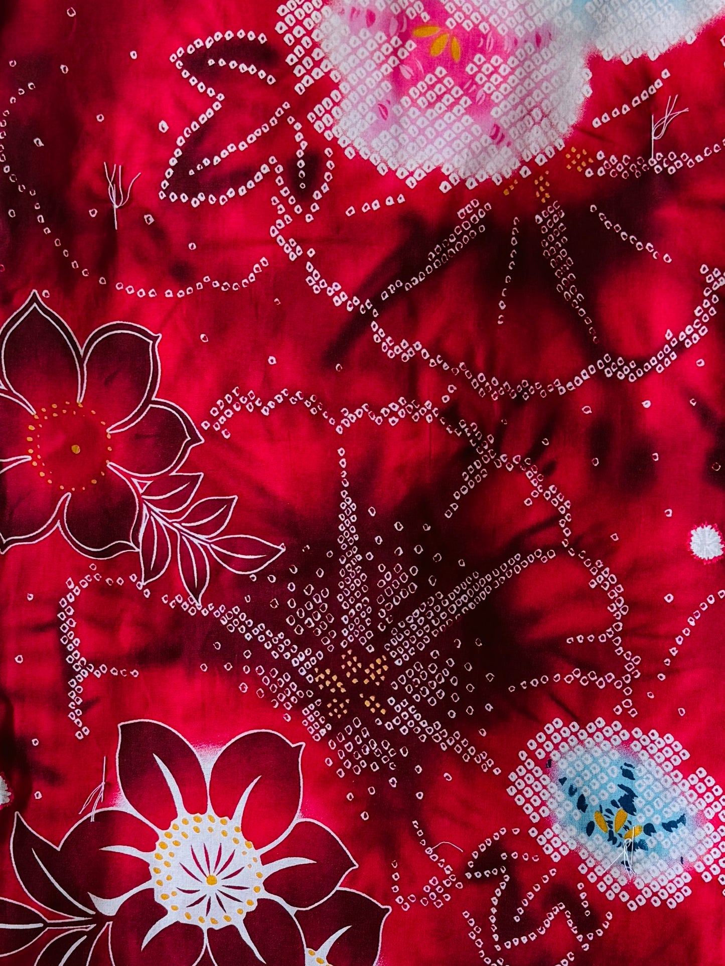 Yukata - Morning Glories - Taille Plus Femme (コピー)