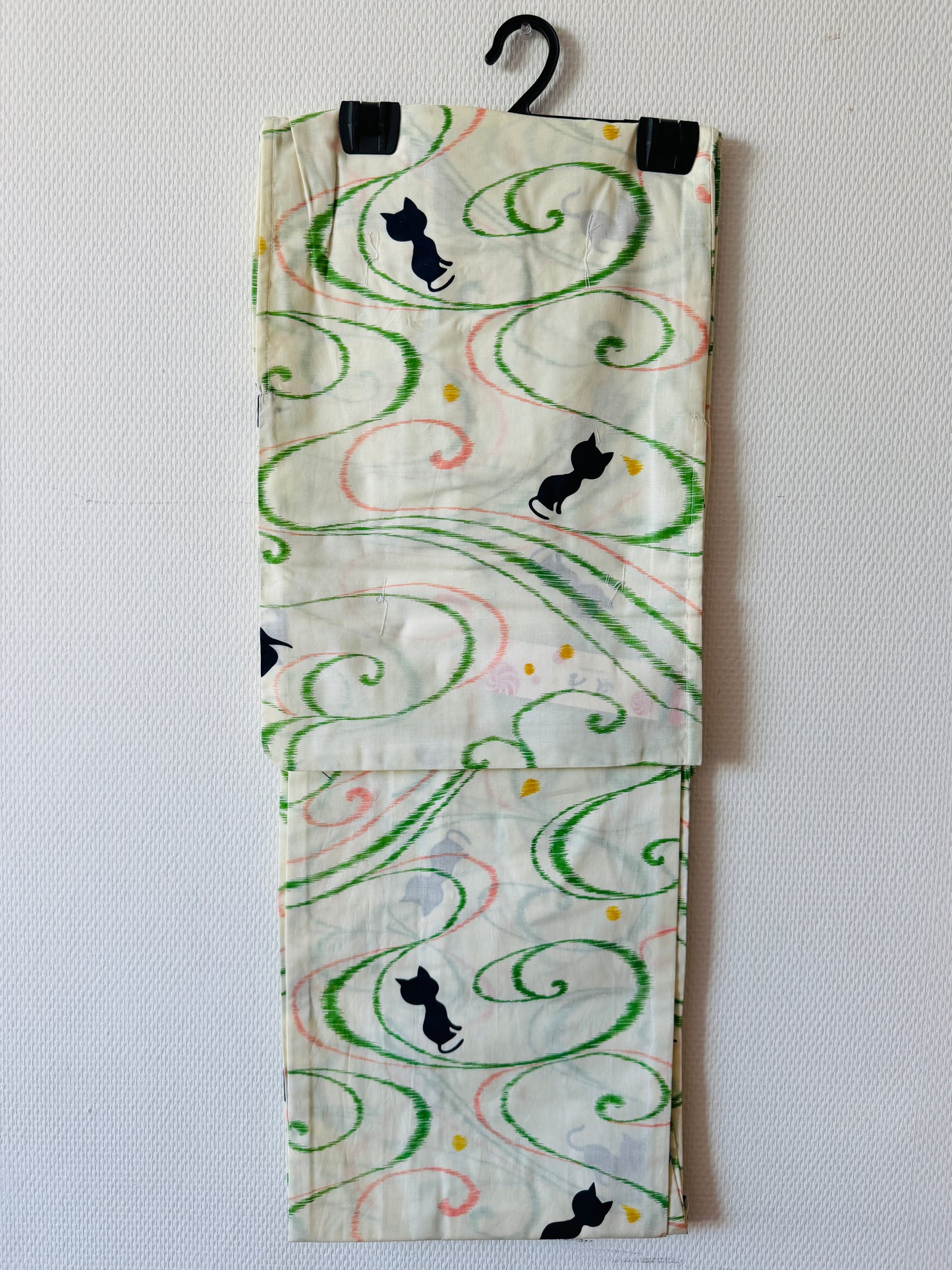 Yukata - Vagues Roses - Taille libre Femme
