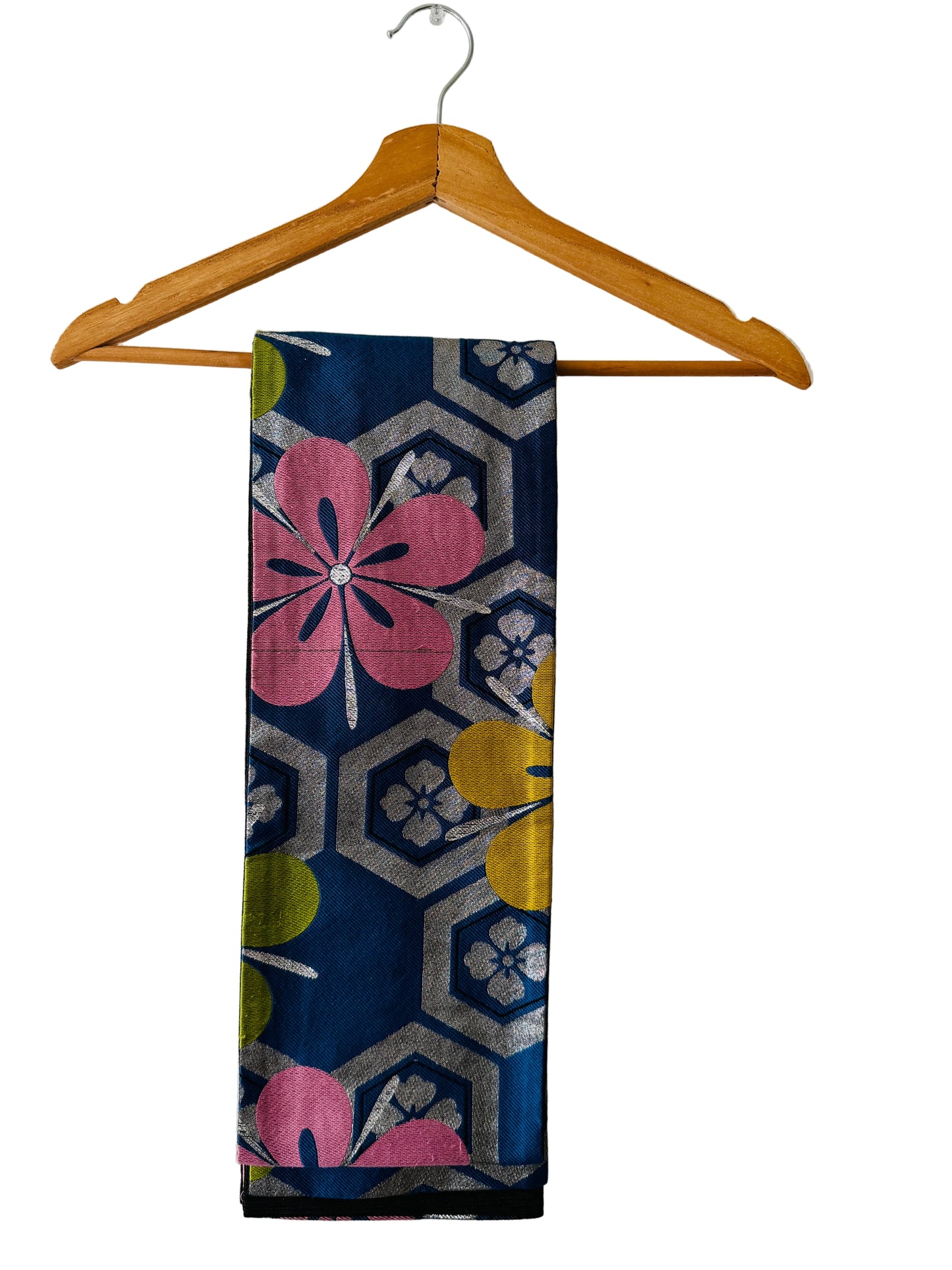 Hanhaba Obi Belt - Navy Kikko  -