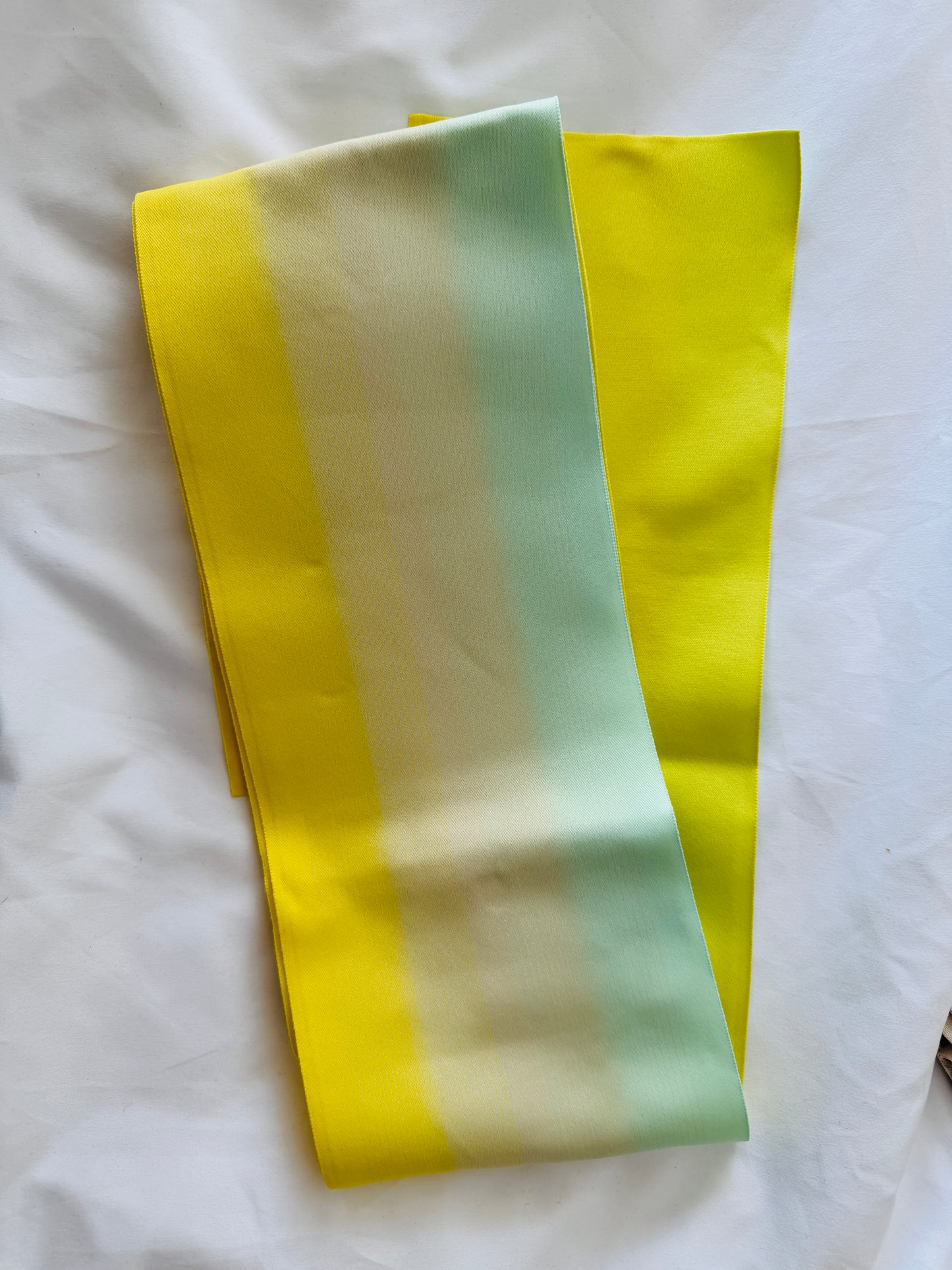Ceinture Obi Hanhaba - Jaune Citron - Recommandée pour les débutants