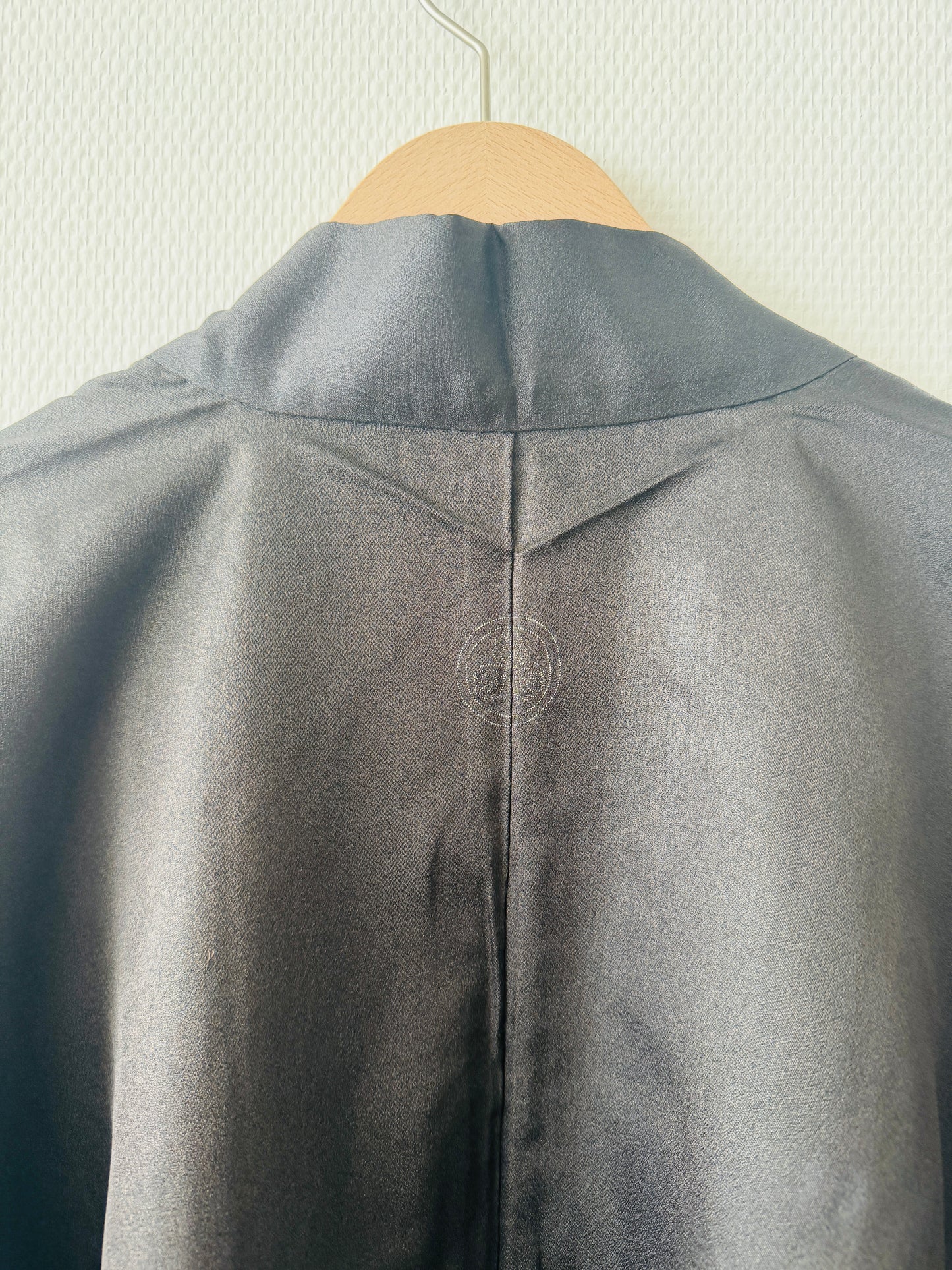 Schwarzer Haori im Vintage-Stil für Herren – Daikokuten –