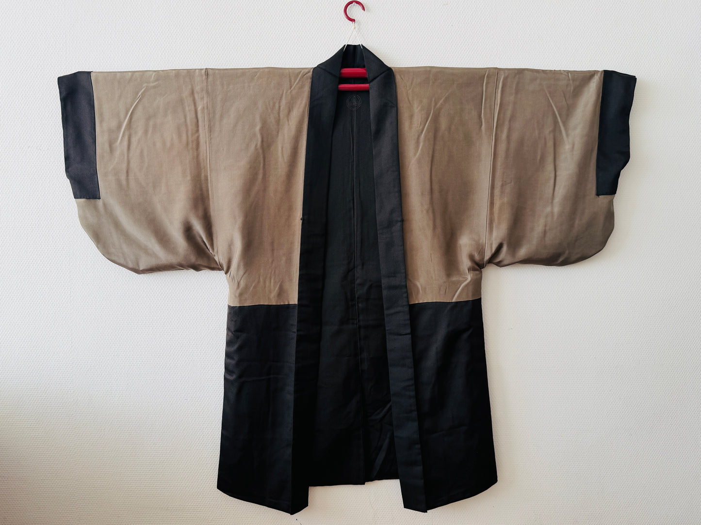 Schwarzer Haori im Vintage-Stil für Herren – Daikokuten –