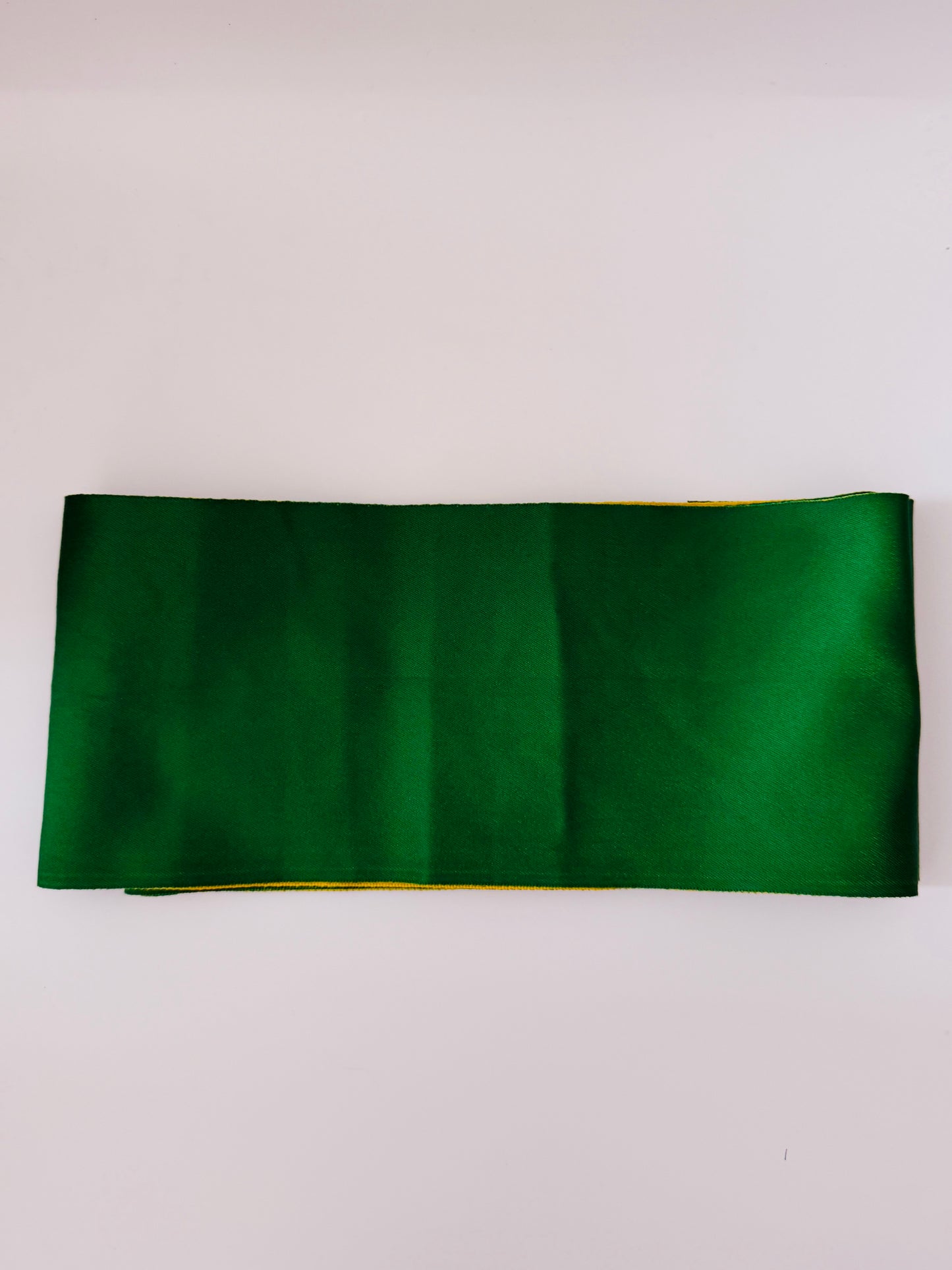 Hanhaba Obi Belt - Green Yellow  - 　Recommended for Beginners