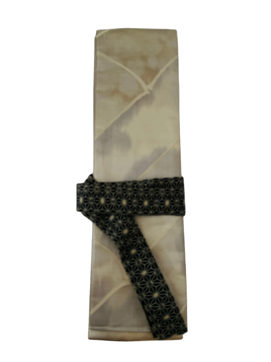 Original Obi-Gürtel - Silber -